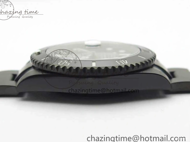 Steel V6F VS3135 1:1 V2 904L DLC Edition Submariner Black 116610 Blacken Best 0519